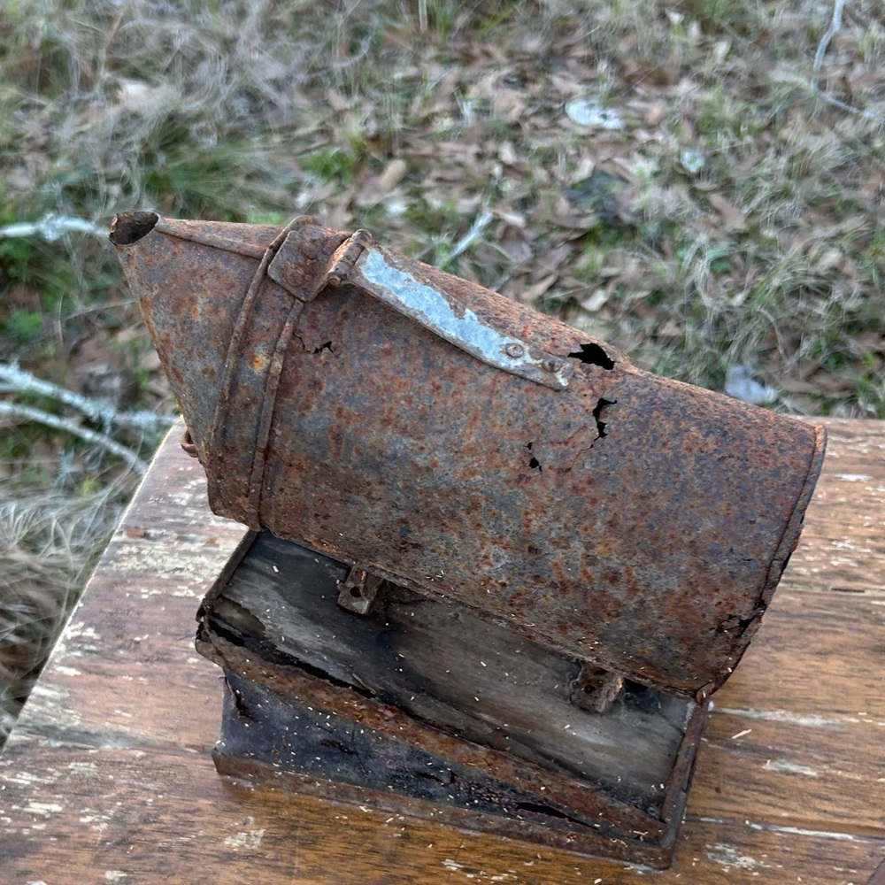 Vintage bee smoker